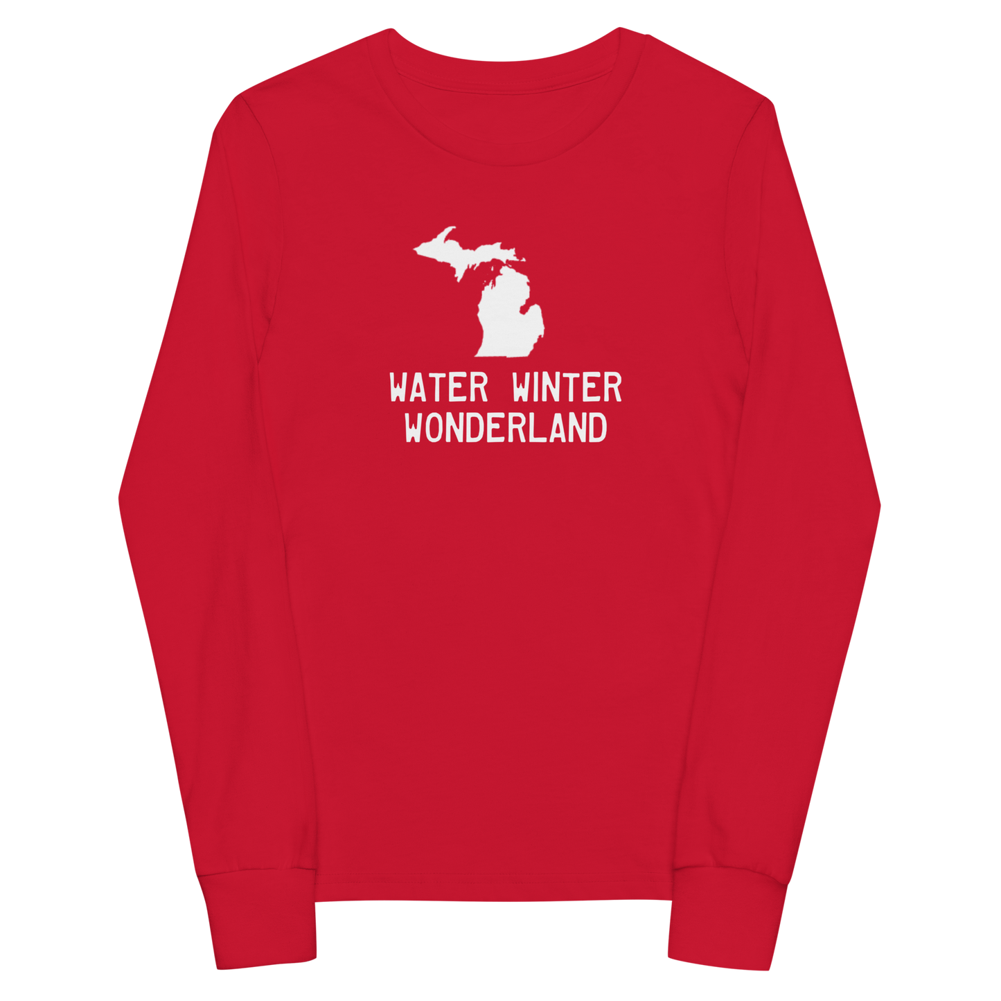 'Water Winter Wonderland' T-Shirt | Unisex Youth Long Sleeve