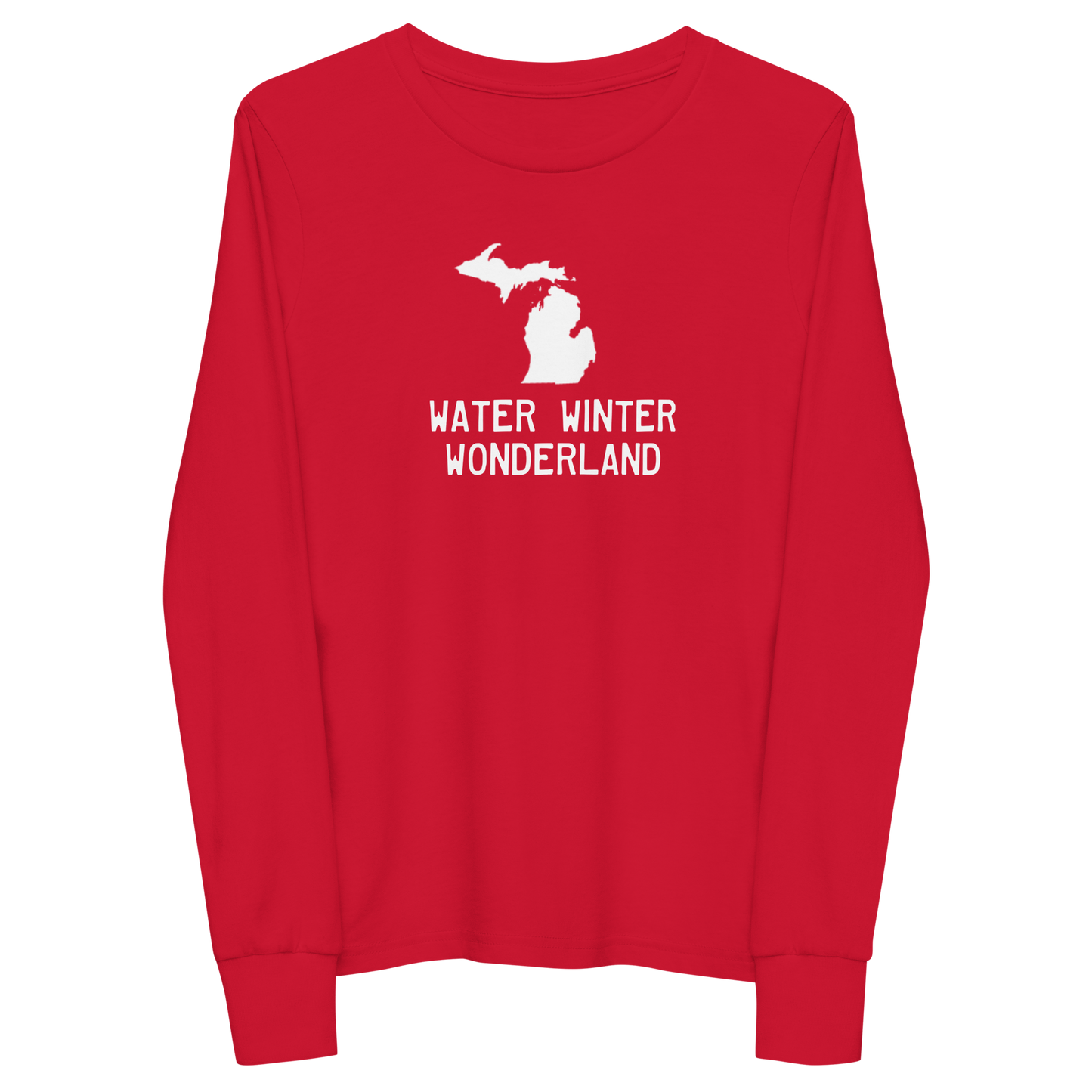 'Water Winter Wonderland' T-Shirt | Unisex Youth Long Sleeve