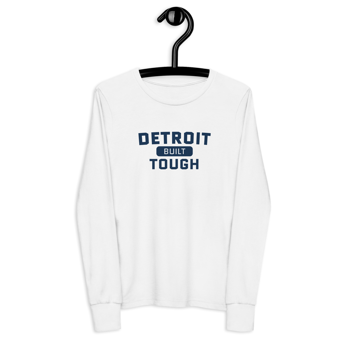 'Built Detroit Tough' T-Shirt | Unisex Youth Long Sleeve