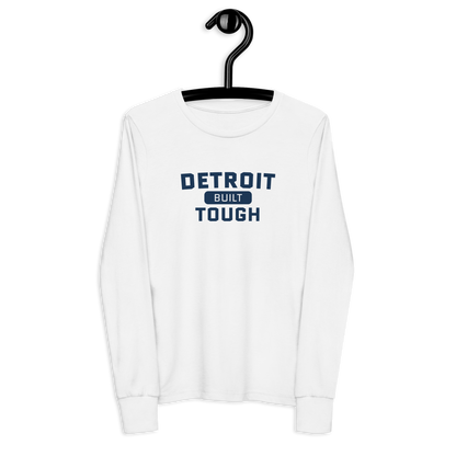 'Built Detroit Tough' T-Shirt | Unisex Youth Long Sleeve