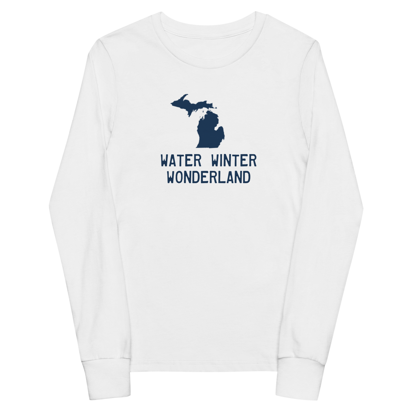 'Water Winter Wonderland' T-Shirt | Unisex Youth Long Sleeve