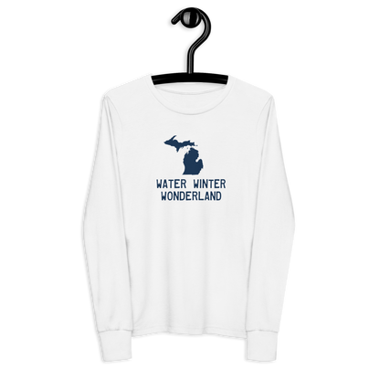 'Water Winter Wonderland' T-Shirt | Unisex Youth Long Sleeve