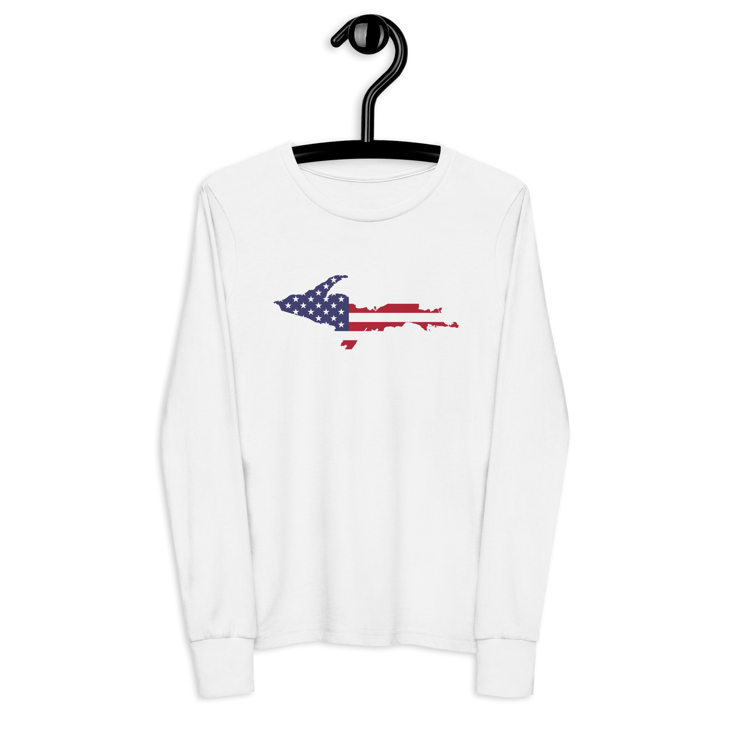 Michigan Upper Peninsula T-Shirt (w/ UP USA Long Sleeve) | Youth Long Sleeve